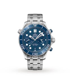 Omega Seamaster Men Automatic Blue Stainless Steel Watch O21030445103001