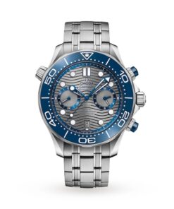Omega Seamaster Men Automatic Grey Stainless Steel Watch O21030445106001