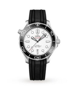 Omega Seamaster Men Automatic White Rubber Watch O21032422004001