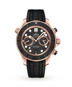 Omega Seamaster Men Automatic Black Rubber Watch O21062445101001