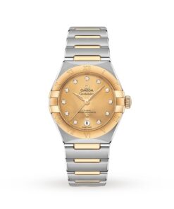 Omega Constellation Women Automatic Champagne Stainless Steel Watch O13120292058001