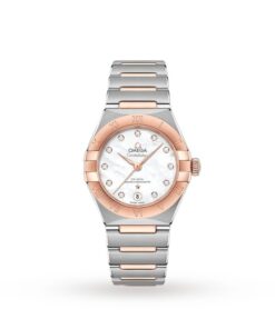 Omega Constellation Women Automatic Mother of Pearl Stainless Steel Watch O13120292055001