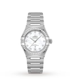 Omega Constellation Women Automatic Mother of Pearl Stainless Steel Watch O13115292055001