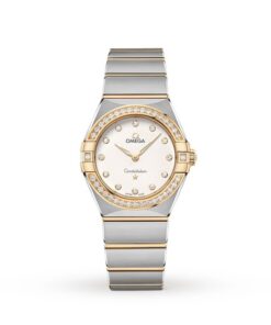 Omega Constellation Women Quartz Mother of Pearl Stainless Steel Watch O13125286052002
