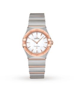 Omega Constellation Women Quartz Mother of Pearl Stainless Steel Watch O13120286005001