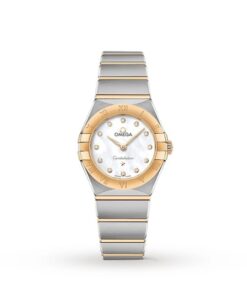 Omega Constellation Women Quartz Mother of Pearl Stainless Steel Watch O13120256055002