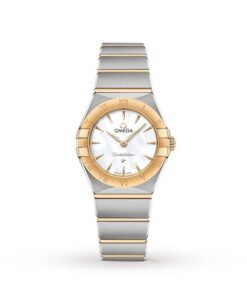Omega Constellation Women Quartz Mother of Pearl Stainless Steel Watch O13120256005002