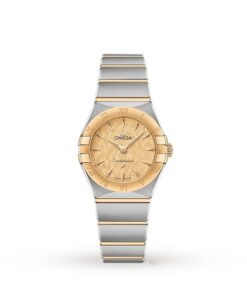 Omega Constellation Women Quartz Champagne Stainless Steel Watch O13120256008001