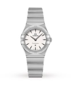 Omega Constellation Women Quartz Silver Stainless Steel Watch O13110256002001