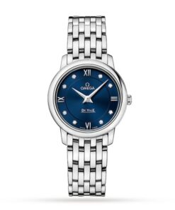 Omega Constellation Women Quartz Blue Stainless Steel Watch O42410276053001
