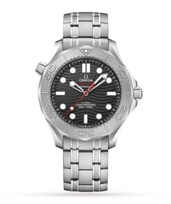 Omega Seamaster Men Automatic Blue Stainless Steel Watch O21030422001002