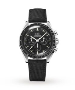 Omega Speedmaster Men Automatic Black Nylon Watch O31032425001001