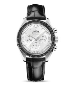 Omega Speedmaster Men Automatic Silver Leather Watch O31060425002001