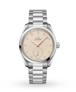 Omega Seamaster Aqua Terra Women Automatic Ivory Stainless Steel Watch O22010382059001