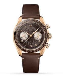 Omega Speedmaster Men Automatic Brown Leather Watch O32992435110001