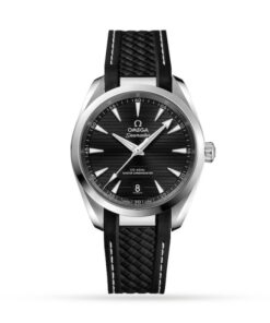 Omega Seamaster Aqua Terra Men Automatic Black Rubber Watch O22012382001001