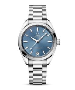 Omega Aquaterra Women Automatic Blue Stainless Steel Watch O22010342003002