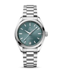 Omega Aquaterra Women Automatic Green Stainless Steel Watch O22010342010001