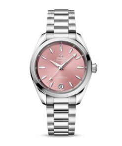 Omega Aquaterra Women Automatic Rose Stainless Steel Watch O22010342010003