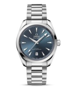 Omega Aquaterra Women Automatic Blue Stainless Steel Watch O22010382003003