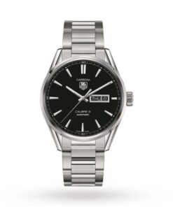 TAG Heuer Carrera Men Automatic Black Stainless Steel Watch WAR201A.BA0723