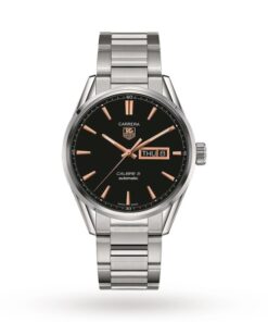 TAG Heuer Carrera Men Automatic Black Stainless Steel Watch WAR201C.BA0723