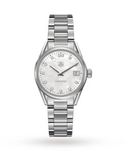 TAG Heuer Carrera Women Quartz Mother of Pearl Stainless Steel Watch WAR1314.BA0778