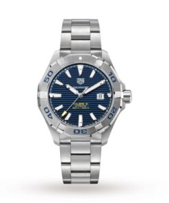 TAG Heuer Aquaracer Men Automatic Blue Stainless Steel Watch WAY2012.BA0927