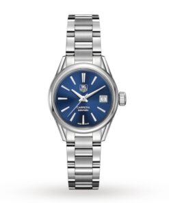TAG Heuer Carrera Women Automatic Blue Stainless Steel Watch WAR2419.BA0776