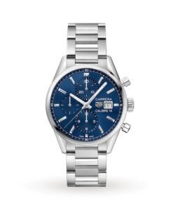 TAG Heuer Carrera Men Automatic Blue Stainless Steel Watch CBK2112.BA0715