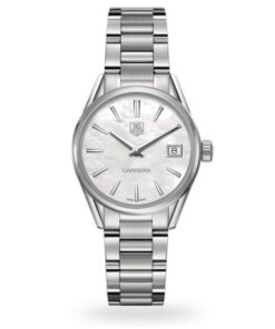 TAG Heuer Carrera Quartz White Stainless Steel Watch WAR1311.BA0778