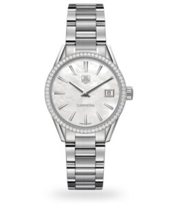 TAG Heuer Carrera Quartz White Stainless Steel Watch WAR1315.BA0778