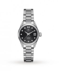 TAG Heuer Carrera Women Automatic Black Stainless Steel Watch WAR2413.BA0776