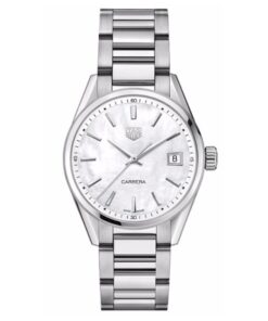 TAG Heuer Carrera Women Quartz White Stainless Steel Watch WBK1311.BA0652