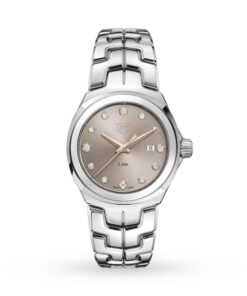 TAG Heuer Link Women Quartz Brown Stainless Steel Watch WBC131E.BA0649