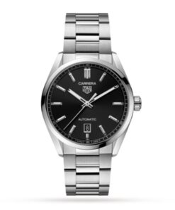 TAG Heuer Carrera Men Automatic Black Stainless Steel Watch WBN2110.BA0639