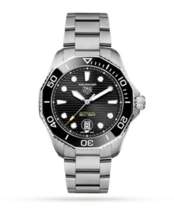 TAG Heuer Aquaracer Men Automatic Black Stainless Steel Watch WBP201A.BA0632