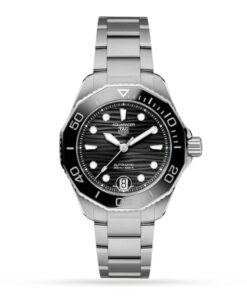 TAG Heuer Aquaracer Women Automatic Black Stainless Steel Watch WBP231D.BA0626