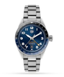 TAG Heuer Autavia Men Automatic Blue Stainless Steel Watch WBE511A.BA0650