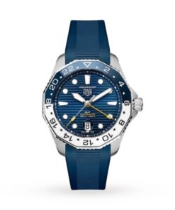 TAG Heuer Aquaracer Men Automatic Blue Rubber Watch WBP2010.FT6198