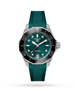 TAG Heuer Aquaracer Women Automatic Blue Rubber Watch WBP231G.FT6226