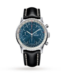 Breitling Navitimer Men Automatic Blue Leather Watch A13324121C1X1