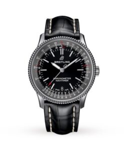 Breitling Navitimer Men Automatic Black Alligator Watch A17325241B1P1