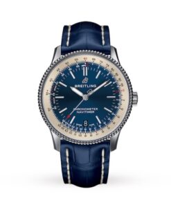 Breitling Navitimer Men Automatic Blue Alligator Watch A17325211C1P3