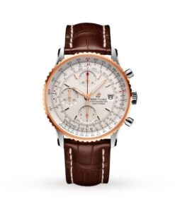 Breitling Navitimer Men Automatic Silver Leather Watch U13324211G1P2