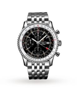 Breitling Navitimer Men Automatic Black Stainless Steel Watch A24322121B2A1