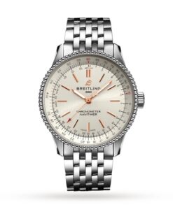 Breitling Navitimer Women Automatic Silver Stainless Steel Watch A17395F41G1A1