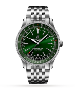 Breitling Navitimer Men Automatic Green Stainless Steel Watch A17326361L1A1