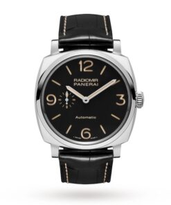 Panerai Radiomir Men Automatic Black Alligator Watch PAM00572