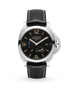 Panerai Luminor Men Automatic Black Alligator Watch PAM01321